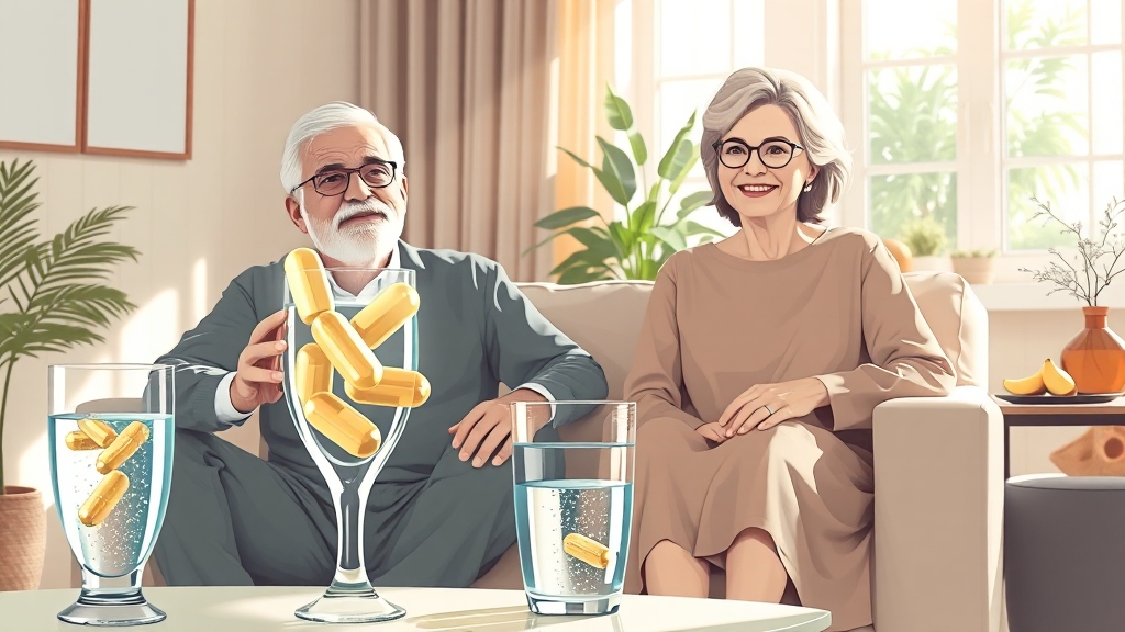콘드로이친 복용 방법 및 팁 (illustration 스타일)