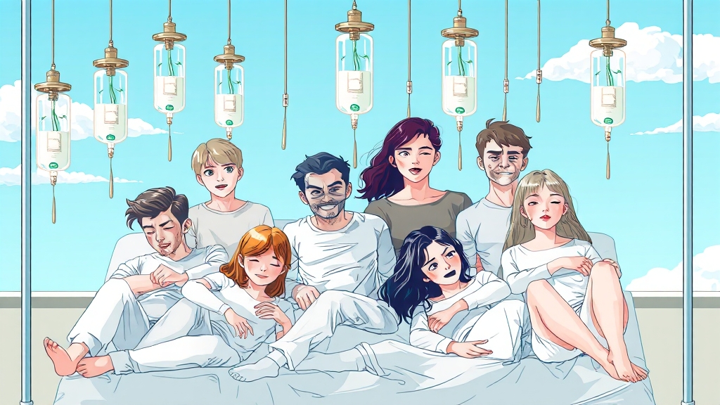 숙취 해소: 원인부터 빠른 회복법까지 완벽 가이드 8 숙취와 건강 주의사항 (illustration 스타일)