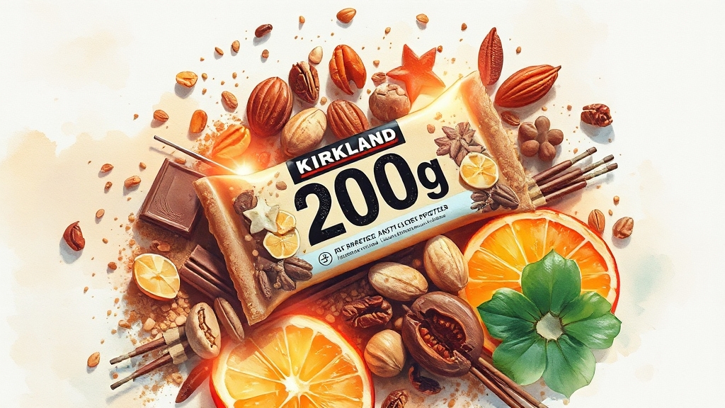 커클랜드 프로틴바 완벽 분석: 성분, 맛, 가격, 리뉴얼 정보까지 2 커클랜드 프로틴바 특징 (watercolor 스타일)