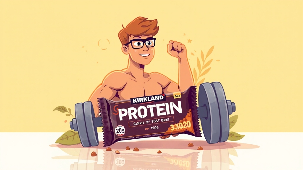 커클랜드 프로틴바 완벽 분석: 성분, 맛, 가격, 리뉴얼 정보까지 3 영양 성분 완벽 분석 (illustration 스타일)