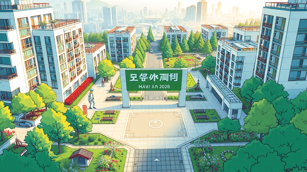 더웨이시티, 어떤 단지일까? (cartoon 스타일)