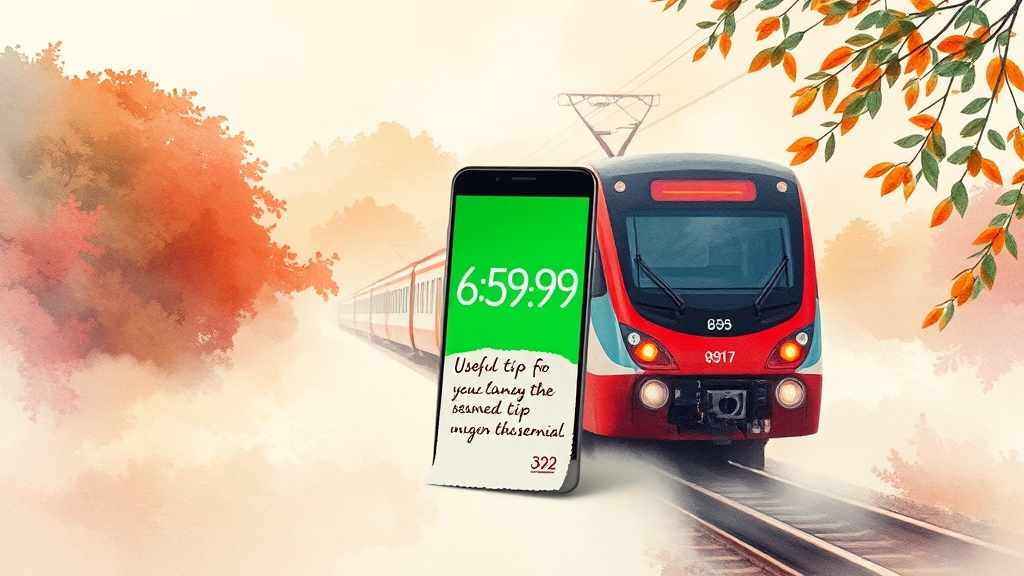 예매 성공 꿀팁 대방출 (watercolor 스타일)