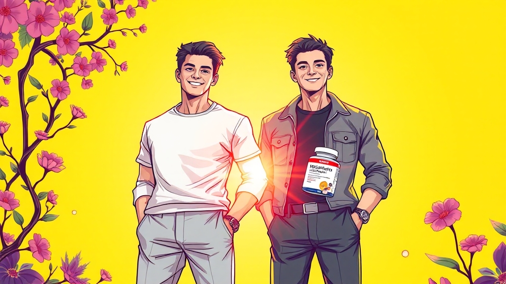 전립선 유산균, 제품 선택 가이드 (illustration 스타일)