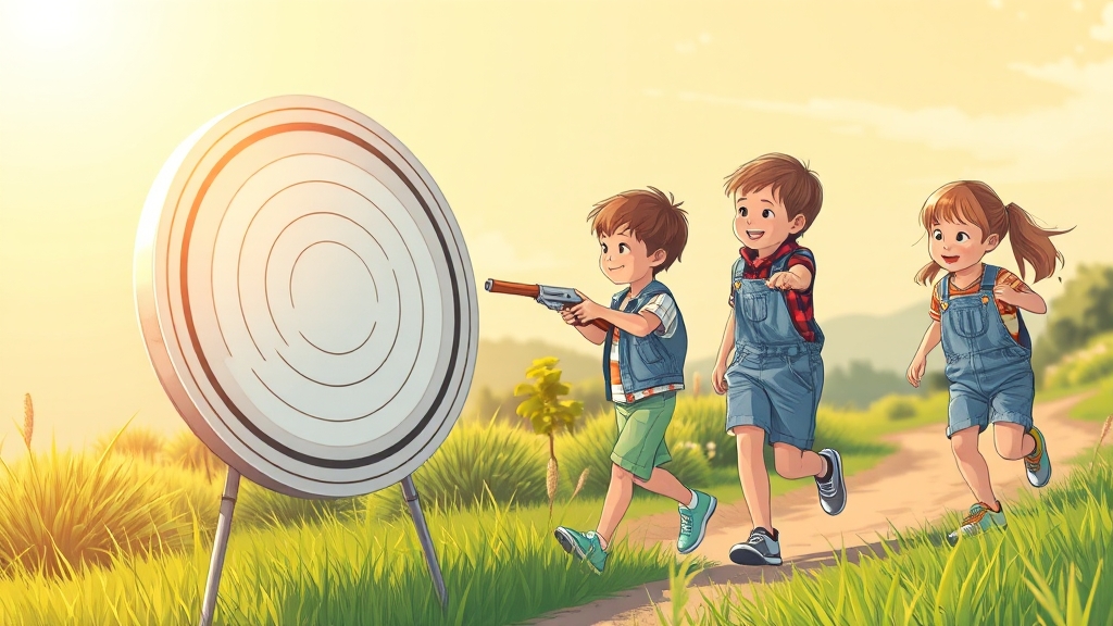 제주 실탄사격장: 위치, 요금, 체험 가이드 완벽 정리 6 비비탄 & 시뮬레이션 사격 (illustration 스타일)