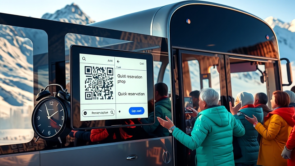 오션월드 셔틀버스 예약 완벽 가이드: 시간표, 할인, 꿀팁 2 셔틀버스 예약 방법 (realistic 스타일)
