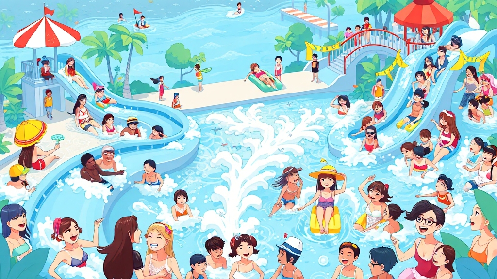 오션월드 셔틀버스 예약 완벽 가이드: 시간표, 할인, 꿀팁 5 오션월드 입장권 할인 정보 (cartoon 스타일)