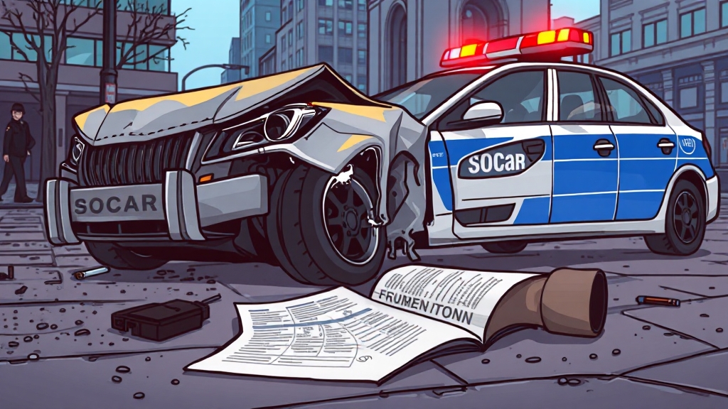 쏘카 고객센터 연결: 전화, 앱, 상담원 연결 완벽 가이드 7 사고 처리 절차 및 유의사항 (cartoon 스타일)