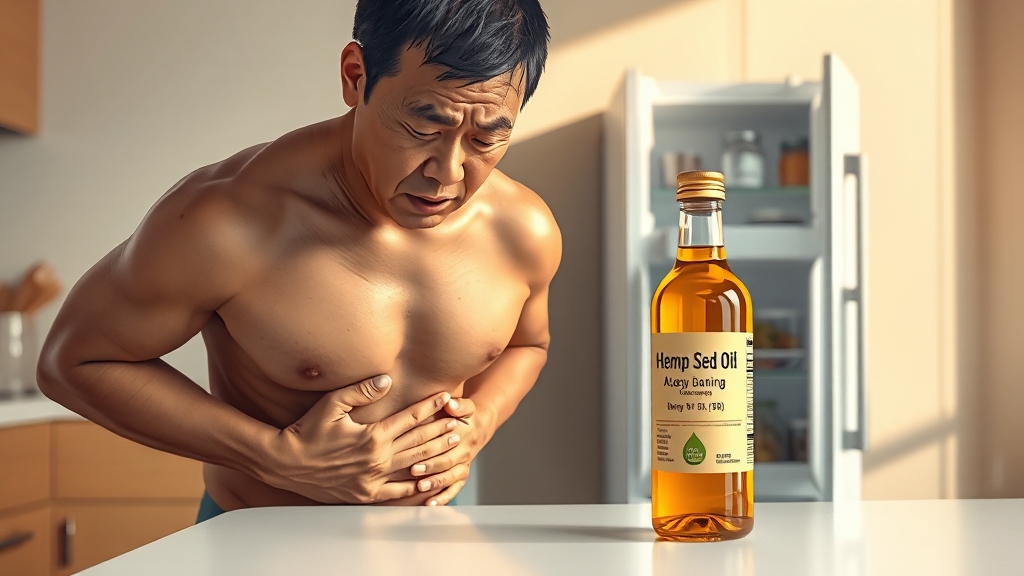 비너지 대마종자유: 효능, 섭취법, 부작용 완벽 가이드 5 부작용 및 주의사항 (realistic 스타일)