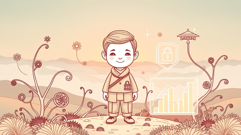 저신용자 소액대출 핵심 정보 (illustration 스타일)