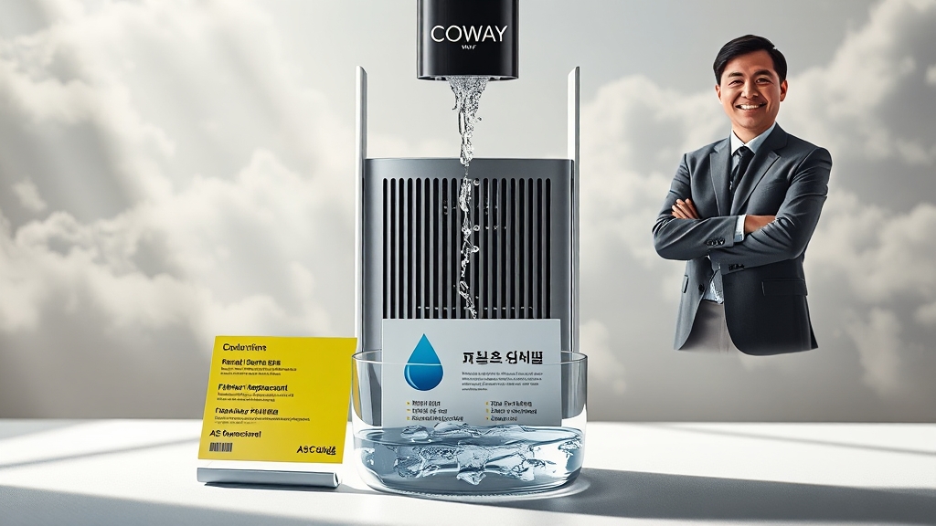 웅진코웨이 고객지원 A to Z: 수리, AS, 렌탈, FAQ 완벽 가이드 2 웅진코웨이, 궁금증 해결 (realistic 스타일)