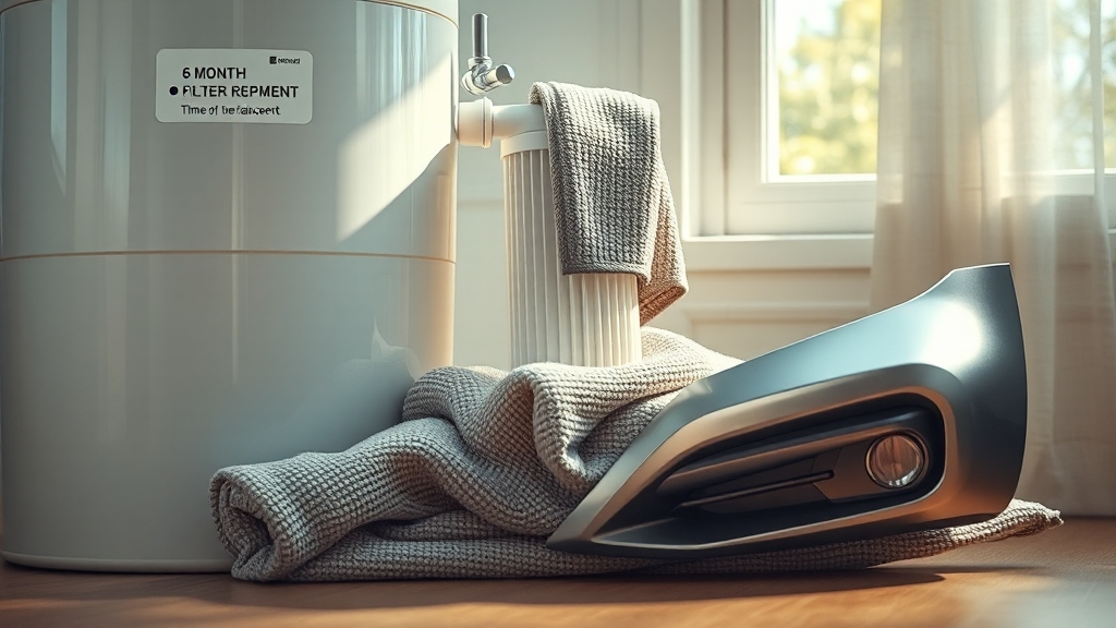 웅진코웨이 고객지원 A to Z: 수리, AS, 렌탈, FAQ 완벽 가이드 5 필터 교체 주기 & 방법 (realistic 스타일)