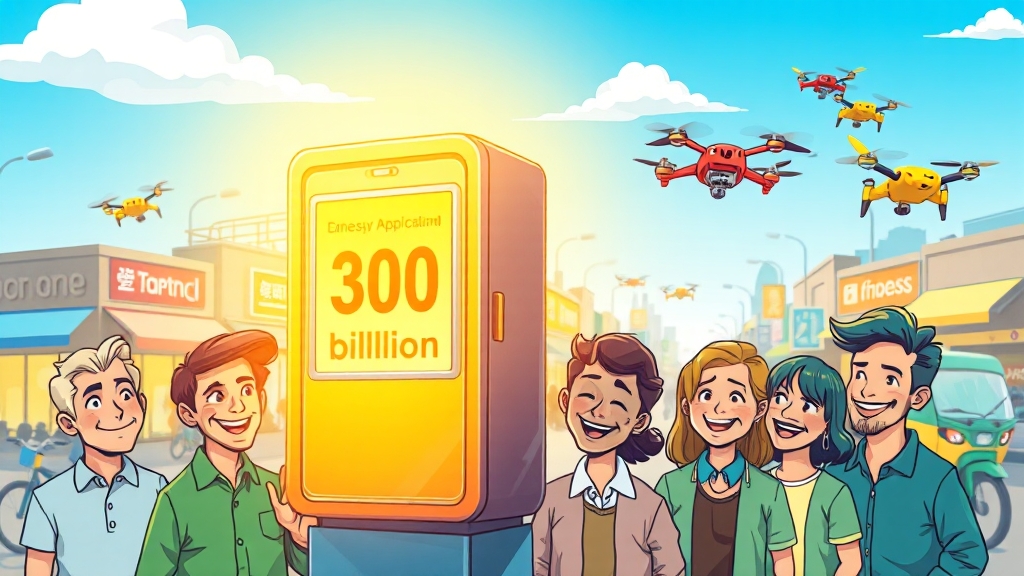 소상공인 배달택배비 지원사업: 신청부터 FAQ까지 완벽 가이드 2 배달택배비 지원사업 개요 (cartoon 스타일)