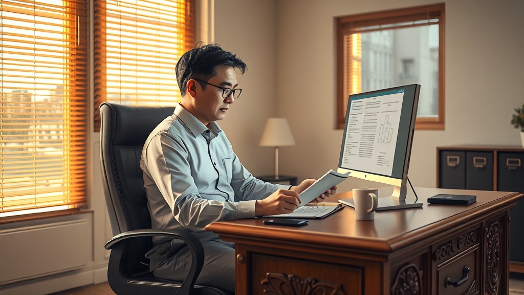 소상공인 배달택배비 지원사업: 신청부터 FAQ까지 완벽 가이드 6 증빙 자료 제출 및 심사 과정 (realistic 스타일)