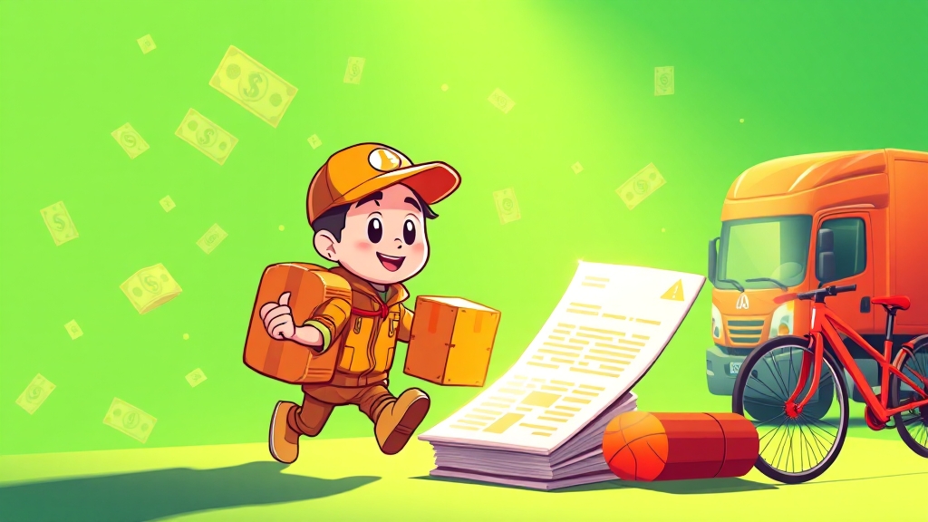 소상공인 배달택배비 지원사업: 신청부터 FAQ까지 완벽 가이드 8 지원 사업 관련 FAQ (illustration 스타일)