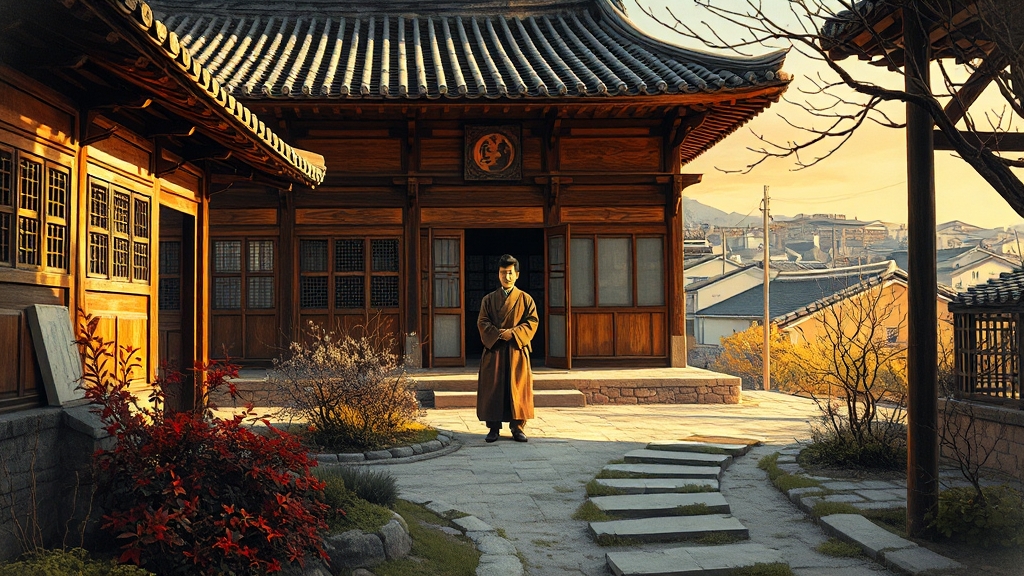 안동 수애당 헛제삿밥: 유래부터 맛, 체험까지 완벽 가이드 3 류효진 선생님과 수애당 (realistic 스타일)