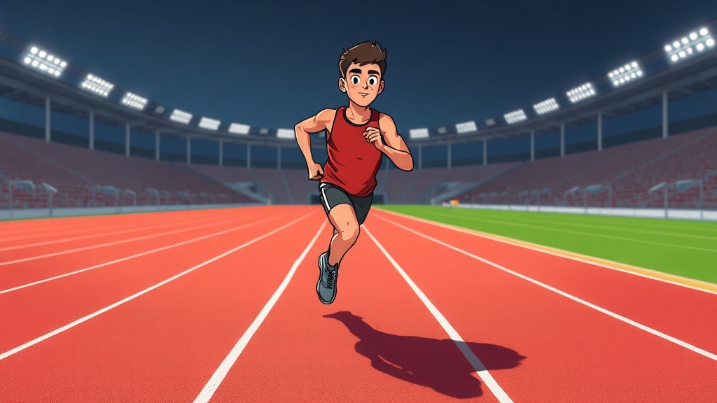 대구 러닝, 운동장 트랙에서 시작하세요! 코스, 팁, 행사 정보 5 트랙 러닝의 장점과 주의사항 (cartoon 스타일)