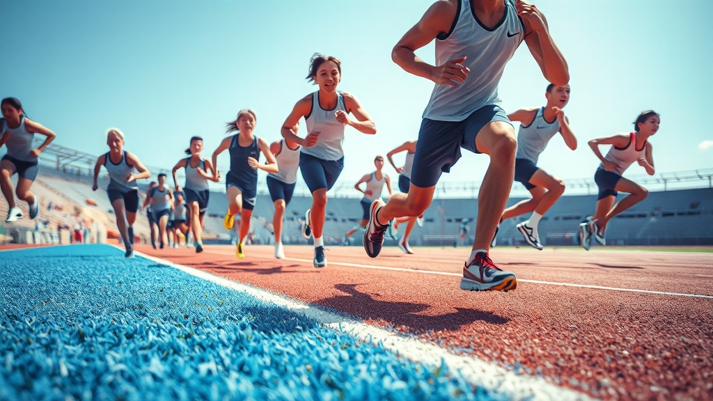 대구 러닝, 운동장 트랙에서 시작하세요! 코스, 팁, 행사 정보 8 나만의 트랙을 찾아보세요 (realistic 스타일)