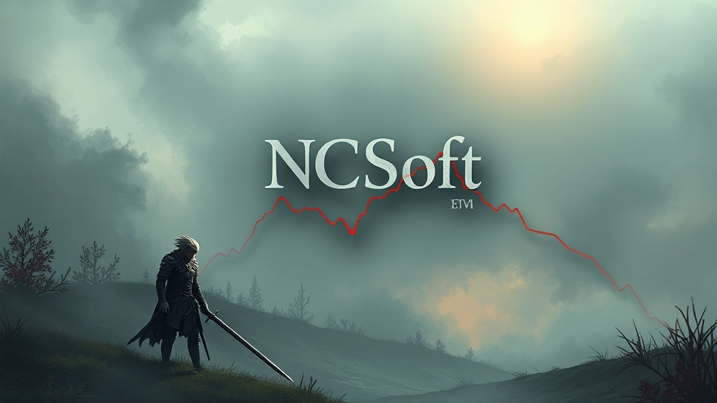 주가 하락, 핵심 원인은? (illustration 스타일)