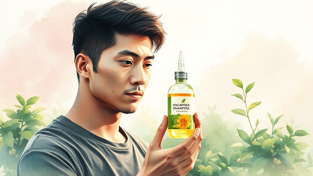 핵심 성분 및 효능 분석 (watercolor 스타일)