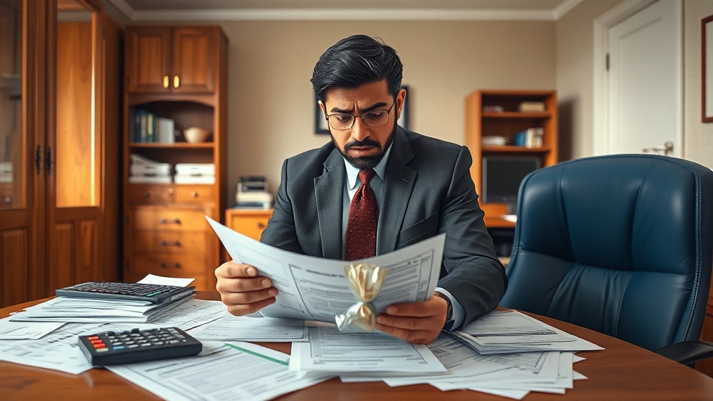 효과적인 세무조사 대응 전략 (realistic 스타일)