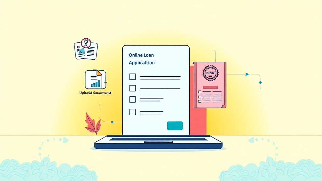 근로자 대출 A to Z: 자격, 금리, 신청 방법까지 완벽 정리 5 신청 방법 및 절차는? (illustration 스타일)