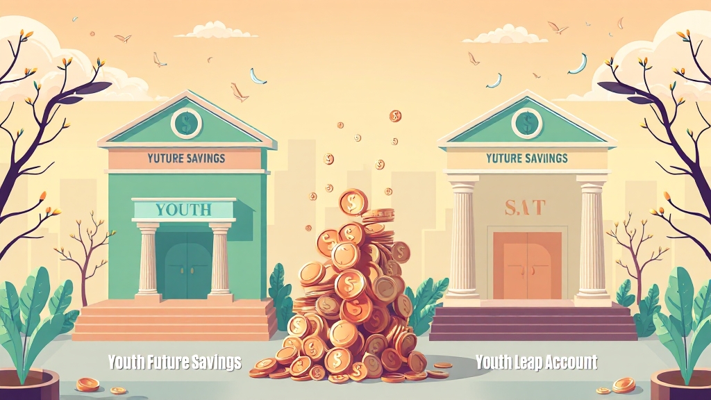 청년미래적금 A to Z: 가입 조건부터 혜택, 청년도약계좌 비교까지 5 청년도약계좌 비교 (illustration 스타일)