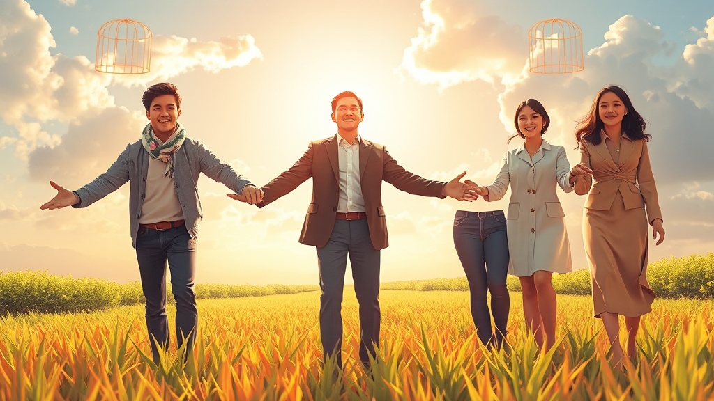 새출발기금 A to Z: 소상공인 채무 탈출, 재도약 기회 잡는 법 5 새출발기금, 어떤 지원을 받을까? (illustration 스타일)