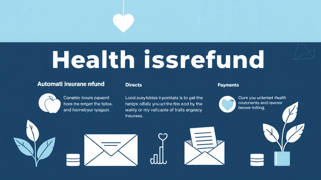 본인부담상한제 A to Z: 환급 조건, 신청 방법, 예상 금액까지 5 환급 신청 방법 (illustration 스타일)