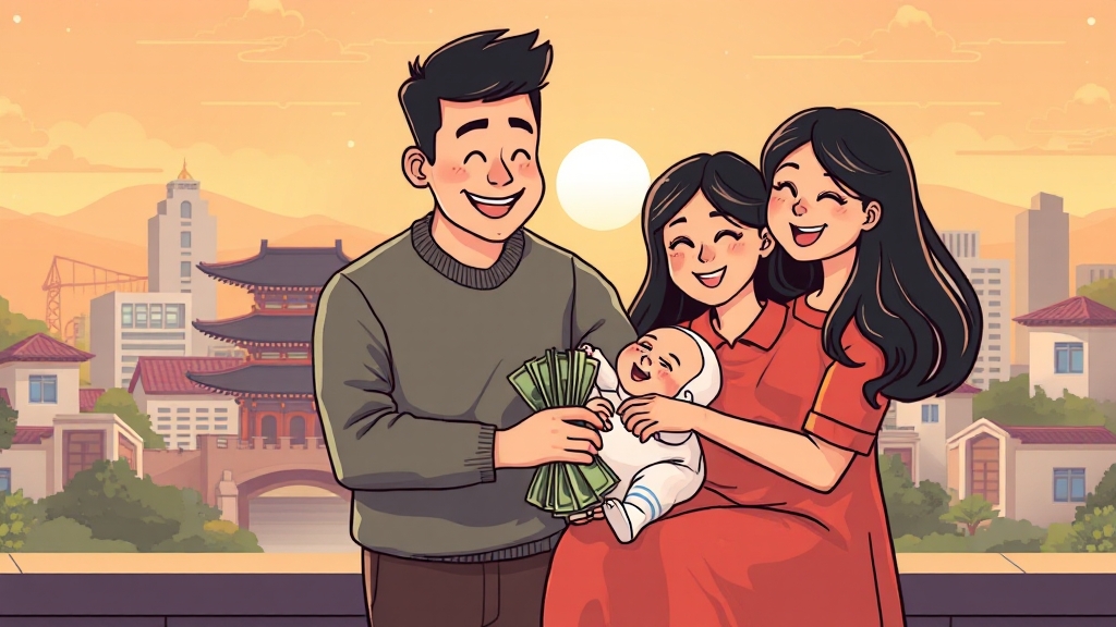 첫만남이용권 외 다른 혜택은? (cartoon 스타일)