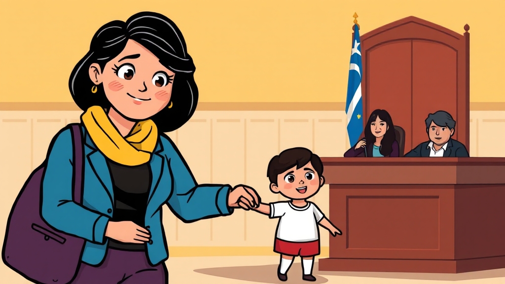 양육비 산정 A to Z: 기준표, 계산법, 변경, 미지급 대처 완벽 가이드 8 양육비 미지급 시 조치 (cartoon 스타일)