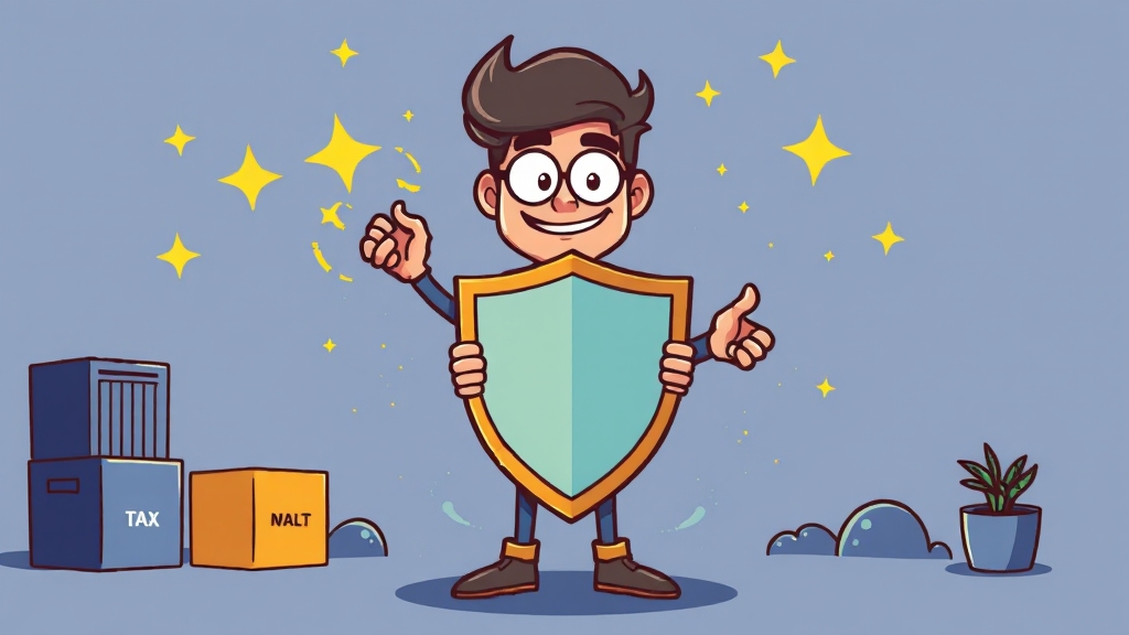 해촉증명서, 왜 꼭 필요할까? (cartoon 스타일)