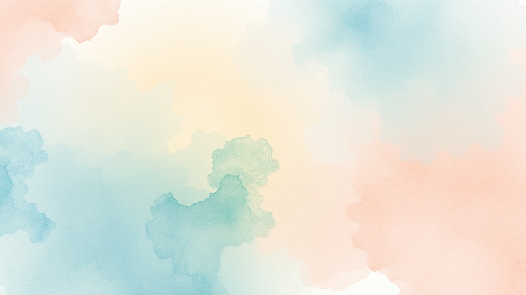 대출 시 유의사항 및 주의점 (watercolor 스타일)