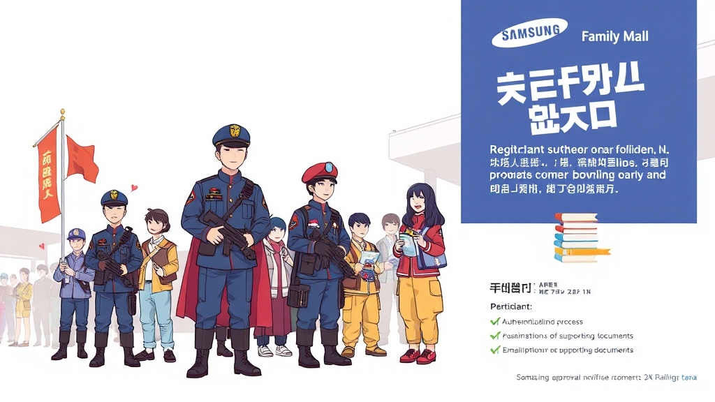 참여 자격 및 가입 방법 (illustration 스타일)