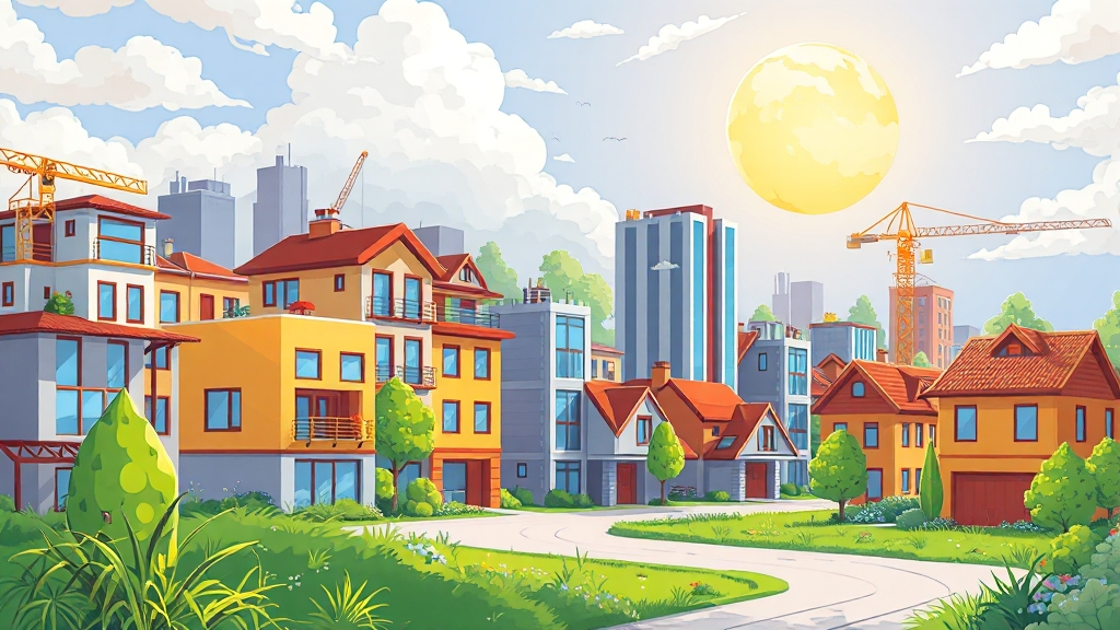 모듈러 주택 A to Z: 장점, 단점, 건설 과정, 미래 전망 9 결론: 모듈러 주택의 밝은 미래 (cartoon 스타일)