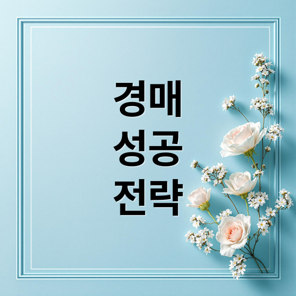아파트 경매 성공 전략: 절차, 분석, 투자, 주의사항 완벽 가이드