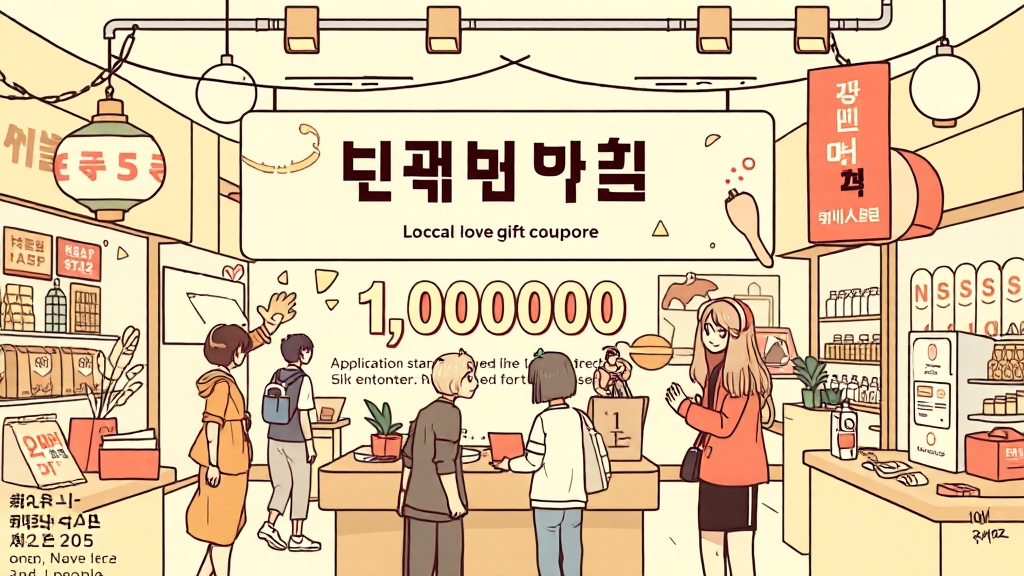 소비쿠폰, 왜 중요할까요? (illustration 스타일)