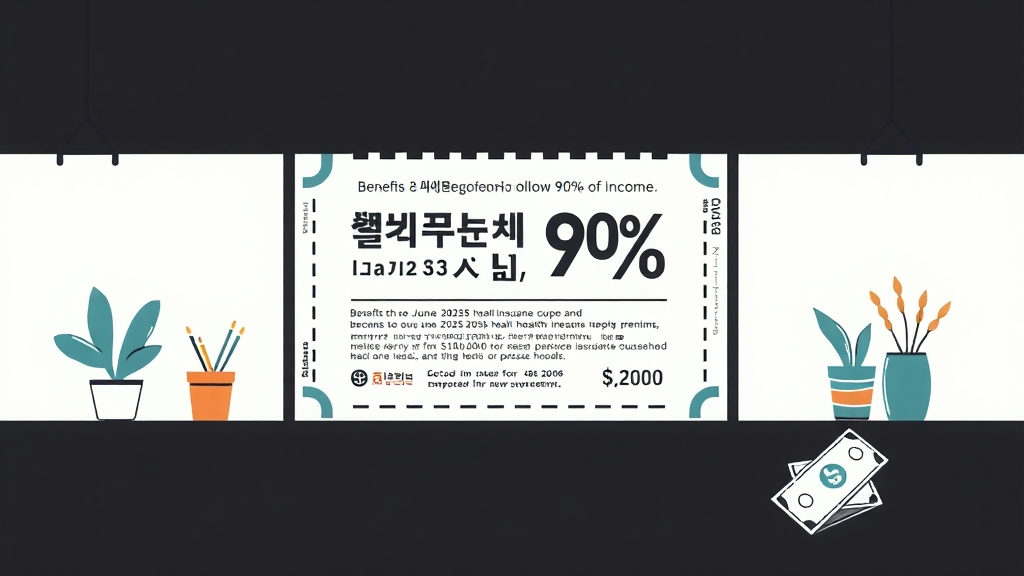 신청 자격, 꼼꼼히 확인하세요! (illustration 스타일)