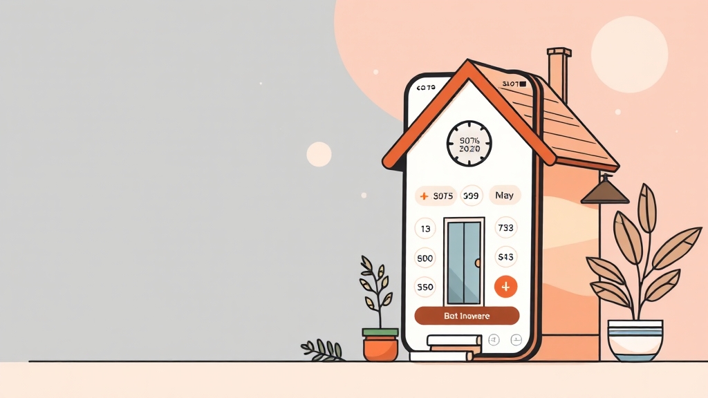 청약 시 주의사항 (illustration 스타일)