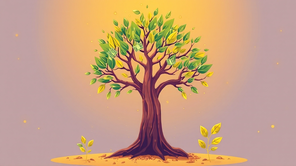 만기 해지, 자금 활용 계획은? (illustration 스타일)