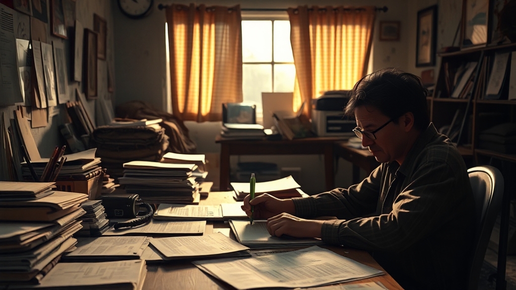 이직확인서 필요할까? (realistic 스타일)