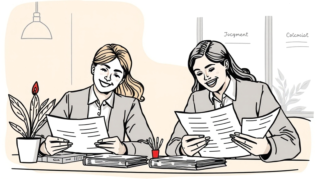 신청 자격 및 절차 가이드 (illustration 스타일)