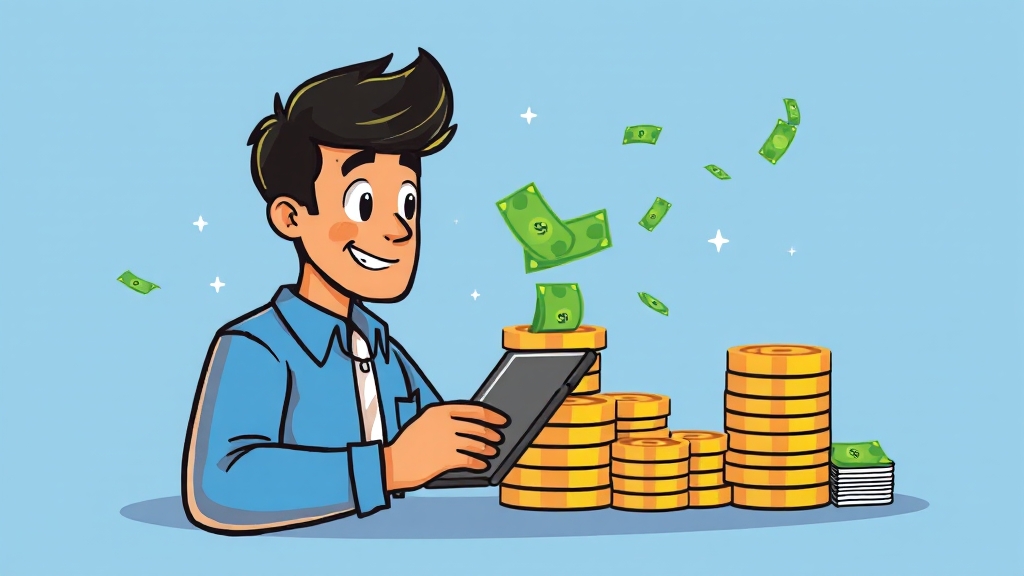 프리랜서 종합소득세 완벽 가이드: 신고 방법, 계산, 절세 팁 A to Z 4 종합소득세, 어떻게 계산하나요? (cartoon 스타일)