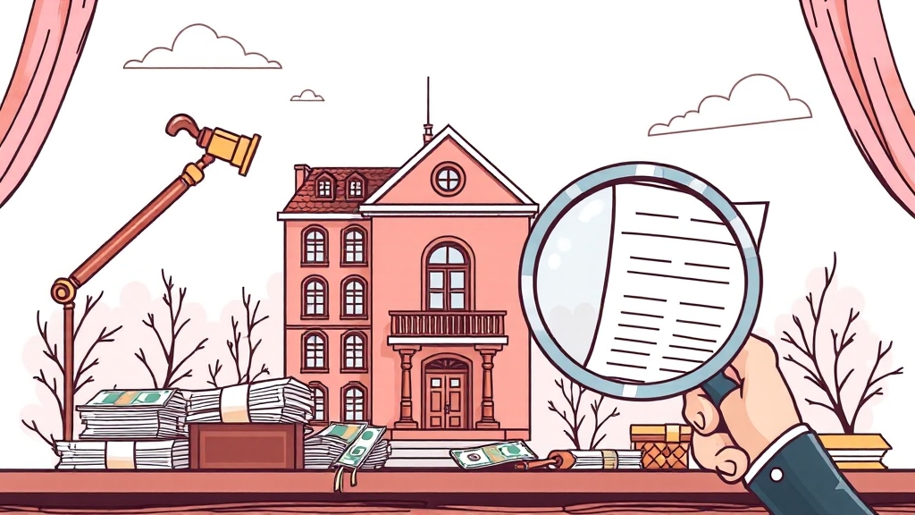 법원 경매 A to Z: 물건 검색부터 투자 성공 팁, 최신 동향 분석 5 경매 참여 절차 및 준비사항 (illustration 스타일)