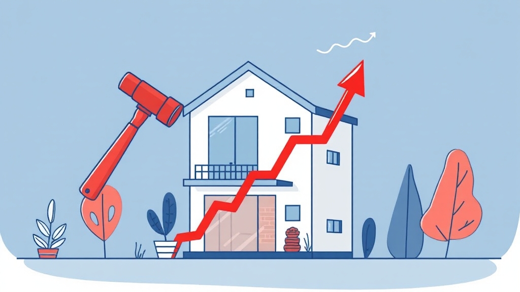 법원 경매 A to Z: 물건 검색부터 투자 성공 팁, 최신 동향 분석 8 최근 경매 시장 동향 분석 (illustration 스타일)