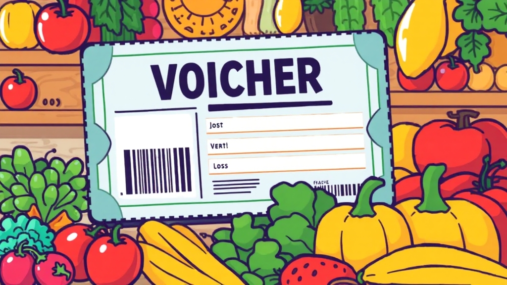 농식품바우처 총정리: 지원 조건, 신청 방법, 사용처 & 꿀팁 완벽 가이드 7 바우처 사용 방법 및 꿀팁 (cartoon 스타일)