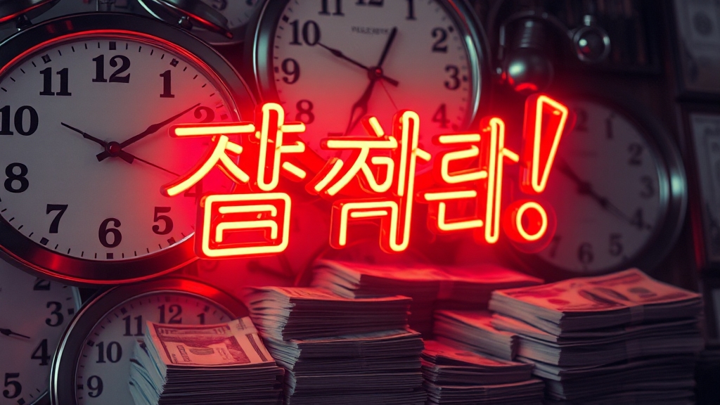 신청 기간, 놓치지 마세요! (realistic 스타일)