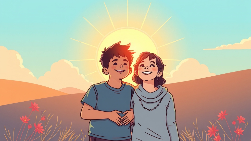 육아휴직 급여, 핵심은? (illustration 스타일)