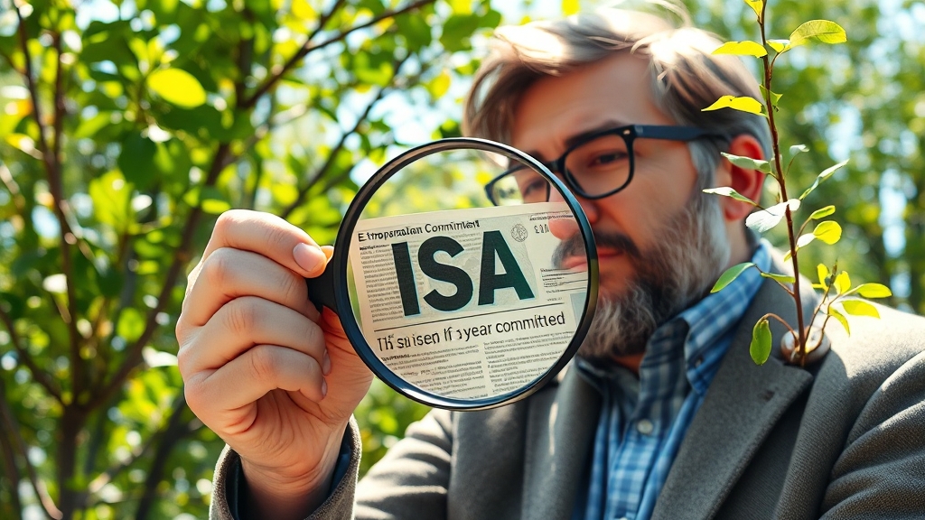 ISA 계좌 선택 시 주의사항 (realistic 스타일)