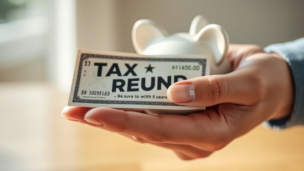 국세환급금, 무엇일까요? (realistic 스타일)