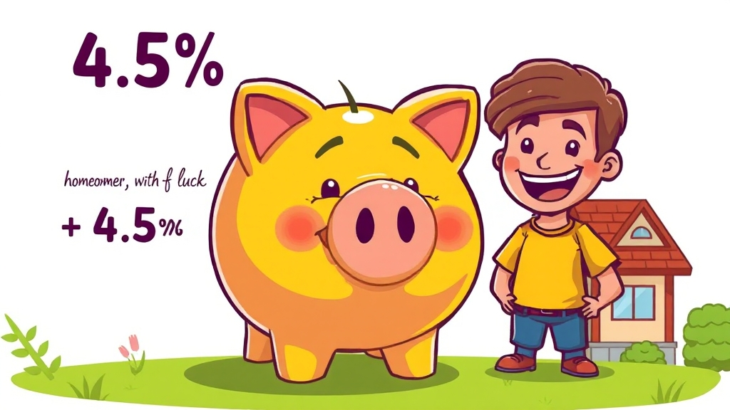 금리 및 혜택 비교 (cartoon 스타일)